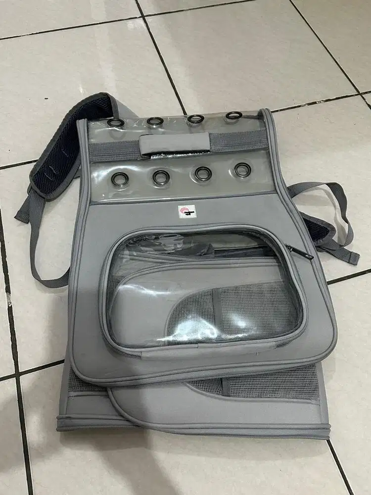 Tas ransel hewan transparan jumbo