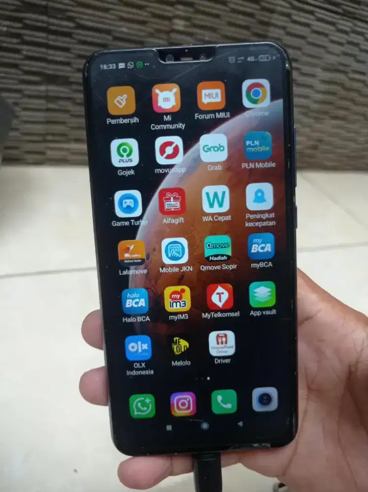 Jual batangan hp xiaomi mi 8 light 4/64