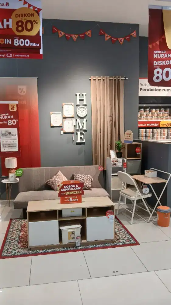 Set isi rumah promo bulan ini bisa cicilan pakai home kredit dp 0%