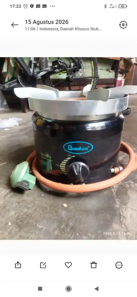 Kompor gas tekanan tinggi