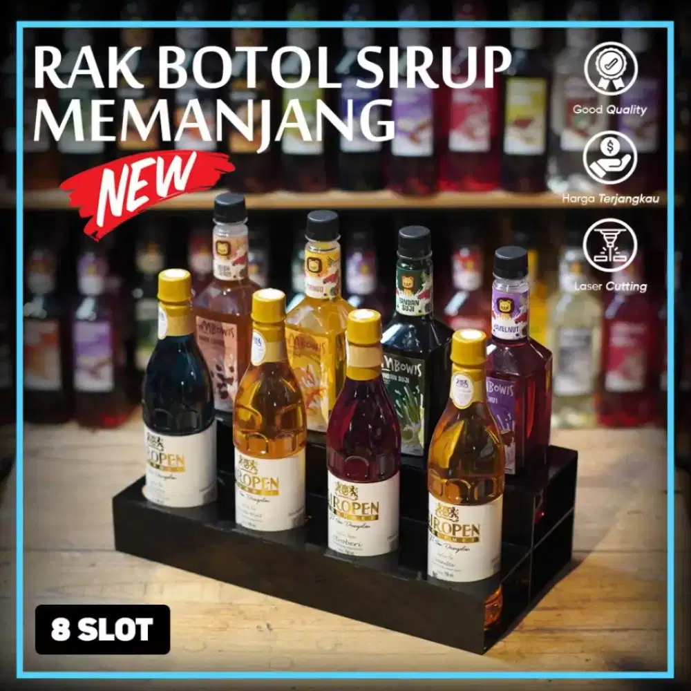 Rak Bumbu/Rak Botol/Rak Akrilik