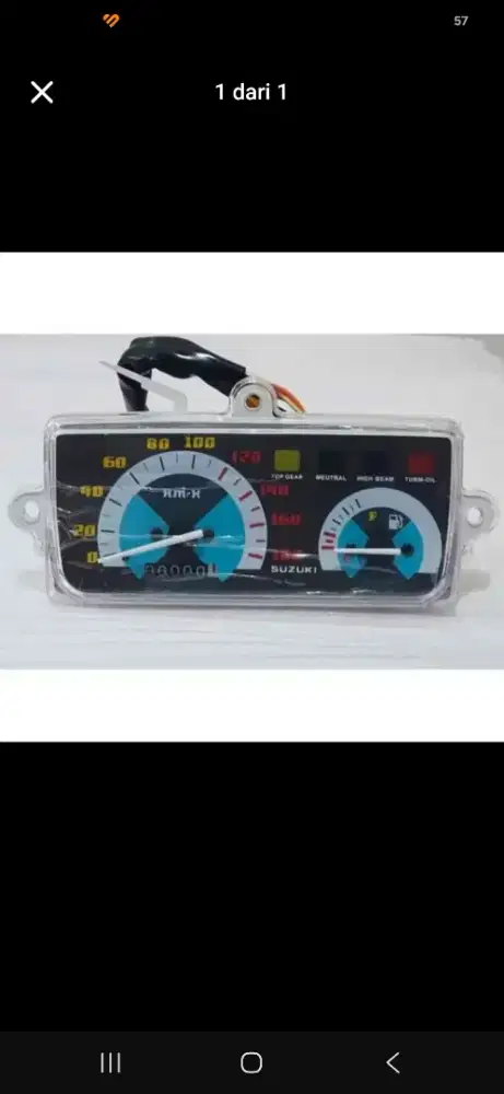 Spido satria ru 2tak 120 kondisi new