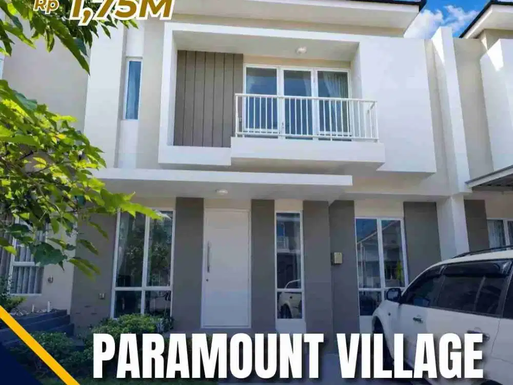 Paramount Village Manyaran Rumah Minimalis 2 Lantai Anggap Beli Baru