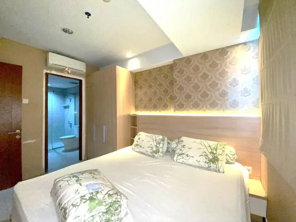 Disewakan Per6bulan Dan Tahunan Apartemen Springhill Terrace Type 2+1 Kamar Furnish