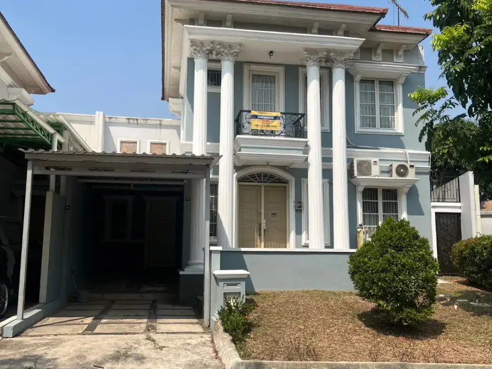 Disewakan rumah 2 lantai Cluster Oakwood Lippo Cikarang