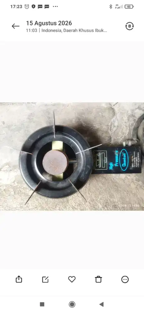 Kompor gas tekanan tinggi