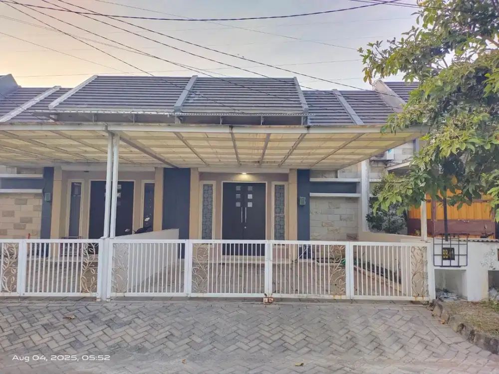 MURAHH UNDER 1M! Rumah Taman Wisata Regency, Wiyung - Bangunan 1 Lantai, Bebas Banjir