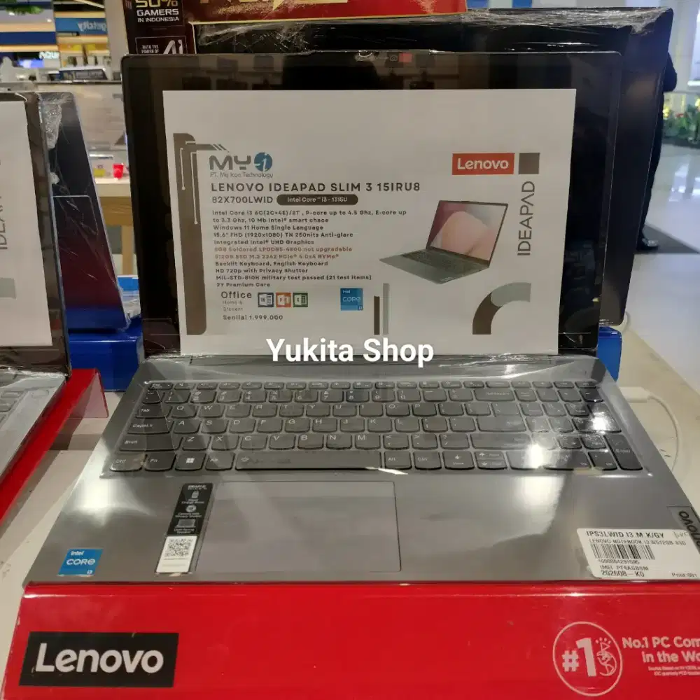 Laptop Notebook Lenovo Ideapad Slim 3