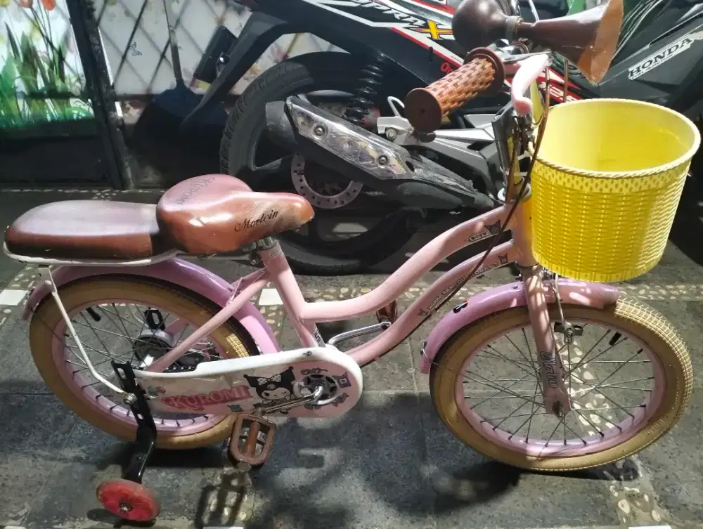 Sepeda anak perempuan ukuran 16