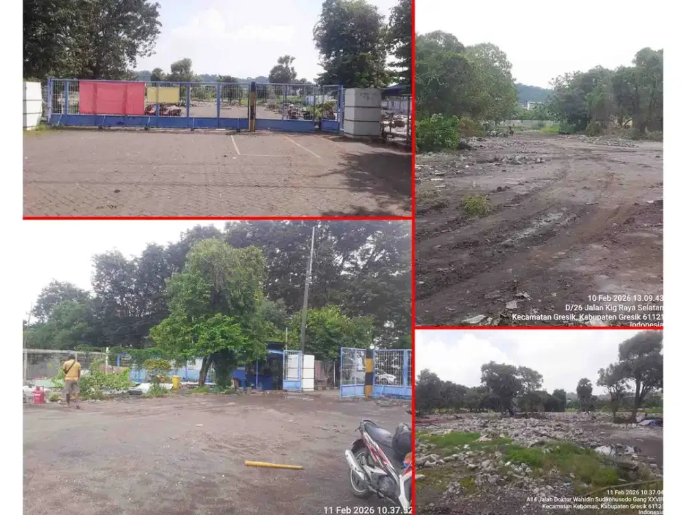 Di Jual tanah bekas pabrik di KIG Gresik