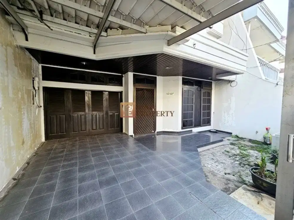 Minimal Sewa 2 Tahun, Rumah 2,5 Lantai Taman Harapan Indah Jelambar Full Bangunan, 4Kt + 3 KM Dekat Emporium Pluit & Season City Jakarta Barat