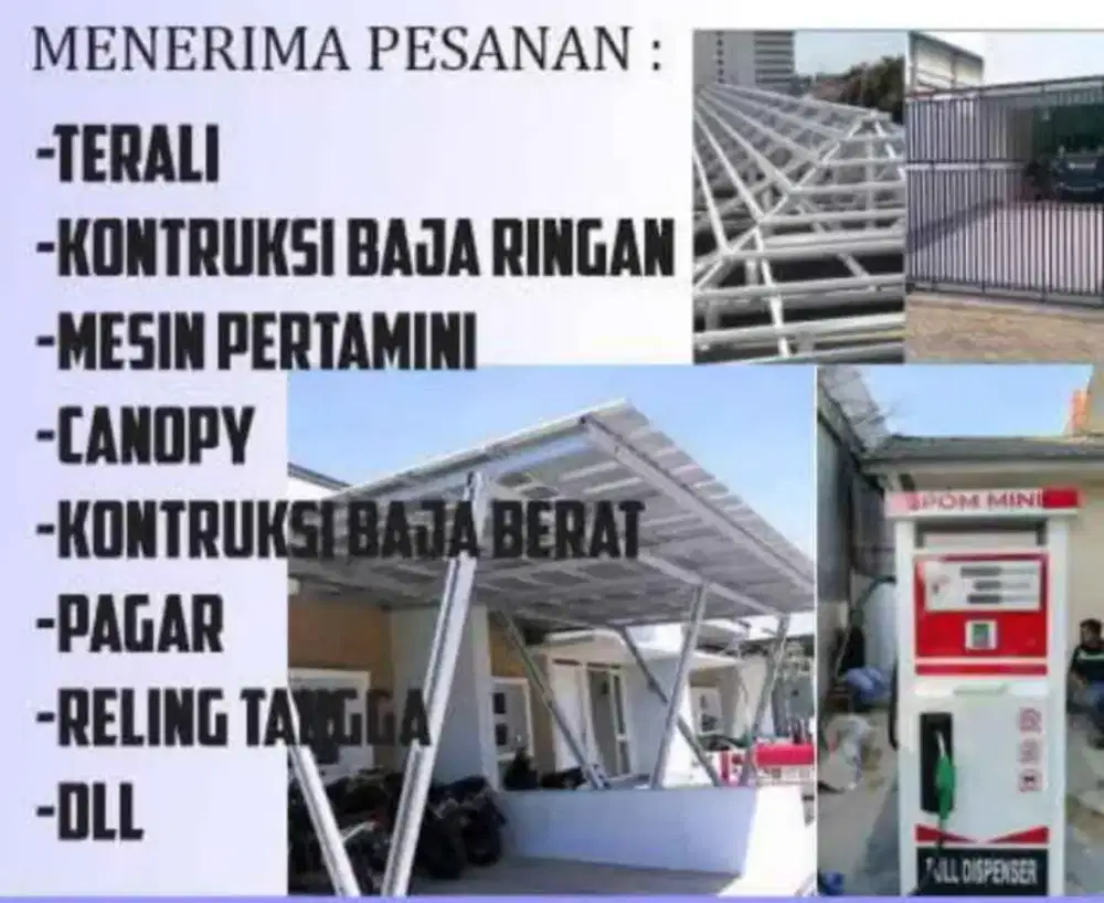 Pembuatan pagar pintu rumah