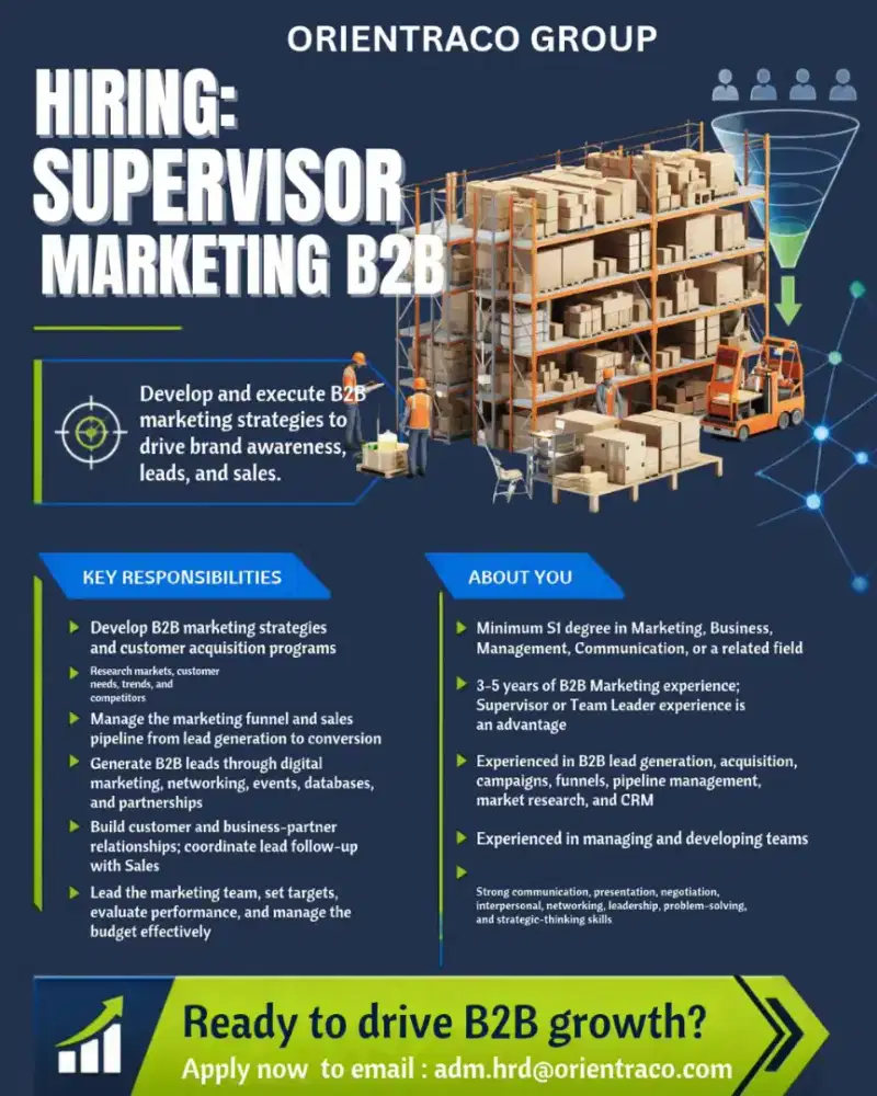 Supervisor Marketing B2B