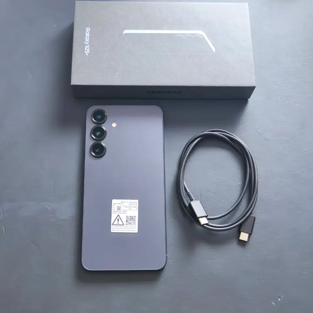 SAMSUNG GALAXY S25 PLUS 12/512GB BLUEBLACK EX GARANSI RESMI