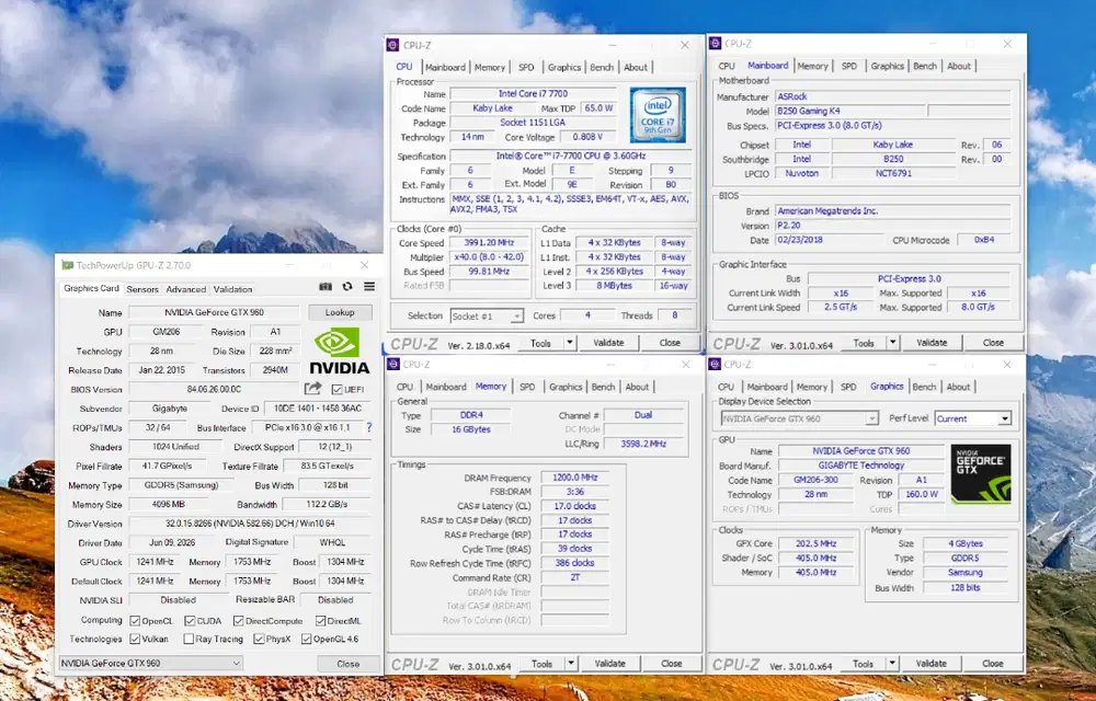 Fullset gaming PC i7 DDR4 JUAL cepat