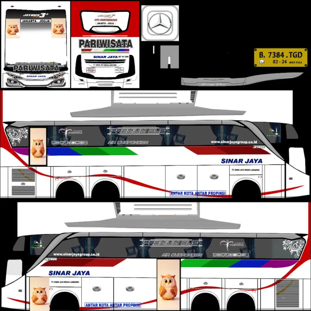 Jasa desain livery Bussid