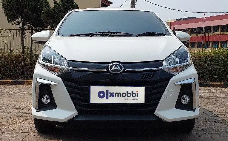 DP 7, JT Daihatsu Ayla 1.2 R Bensin-AT Putih 2022