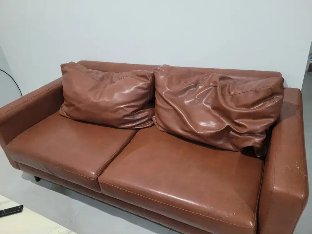 Sofa bekas kulit