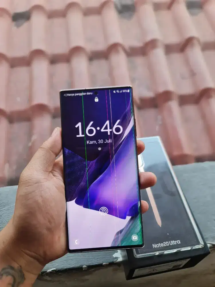 Hp samsung note 20 ultra 8/256 sein handphone
