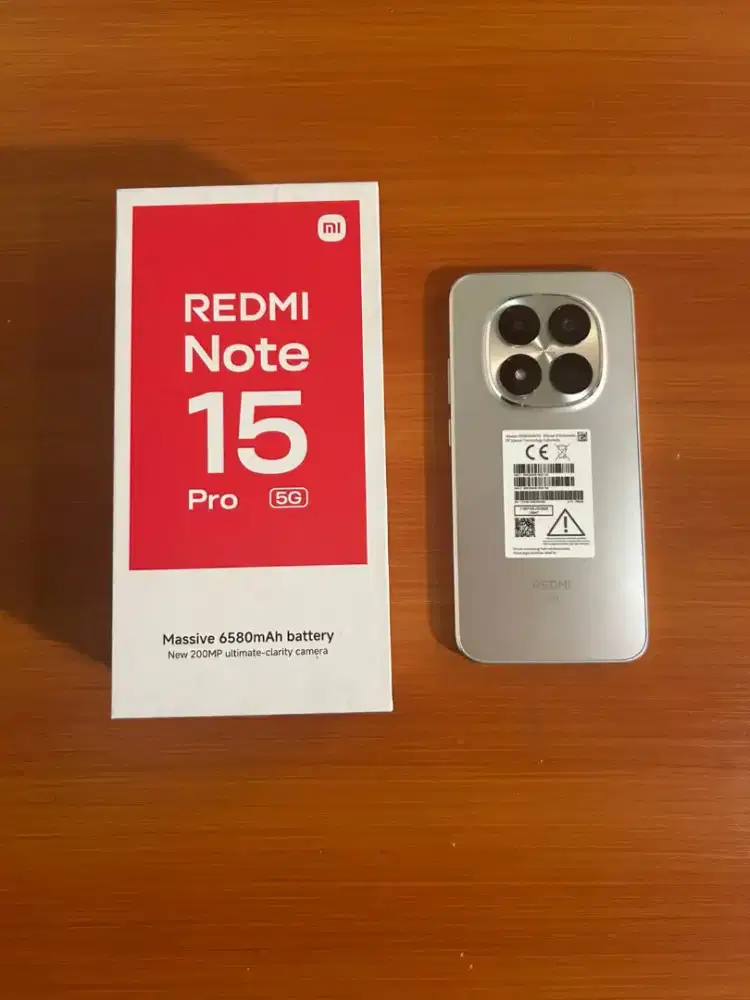 Siklus Cas 1, Redmi Note 15 Pro 5G 8/256 Like New
