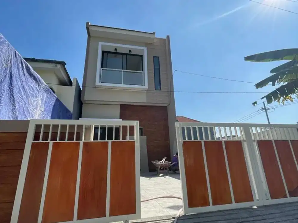 Rumah 2 Lantai Murah Wonorejo Rungkut Belakang Superindo SHM 975 Juta
