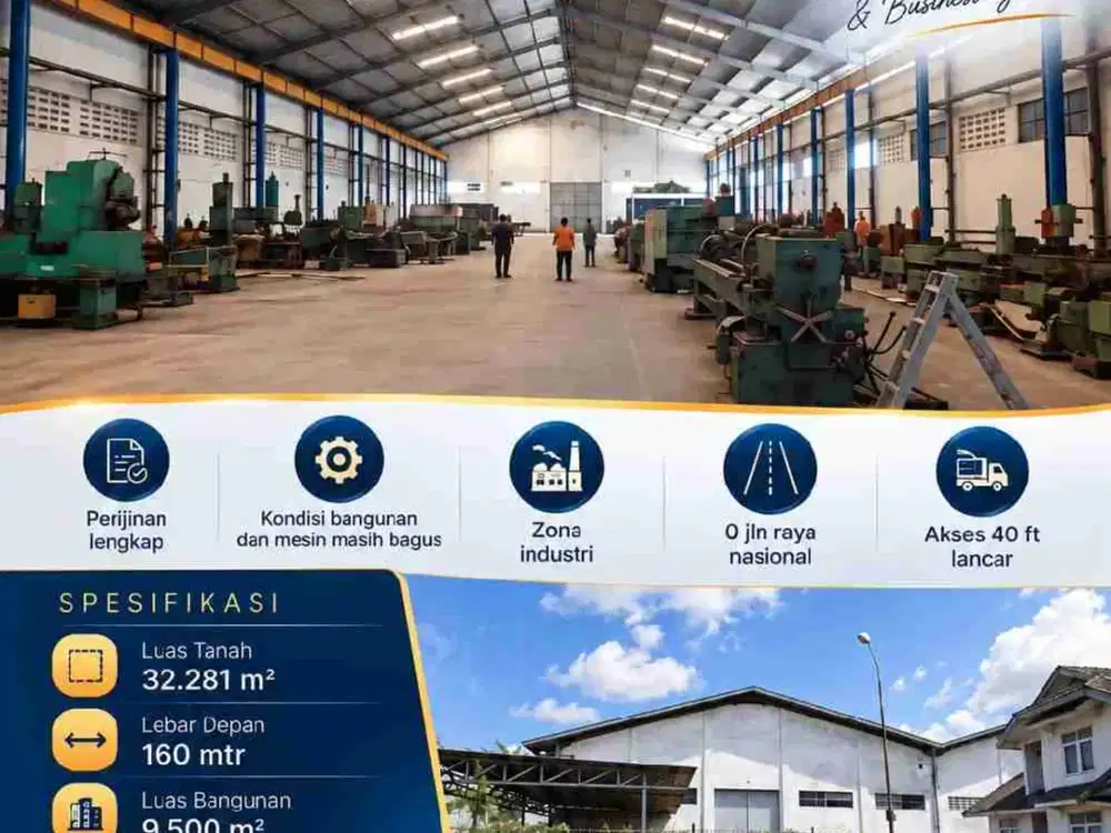 Di Jual Pabrik Aktif Di Raya By Pass Mojokerto