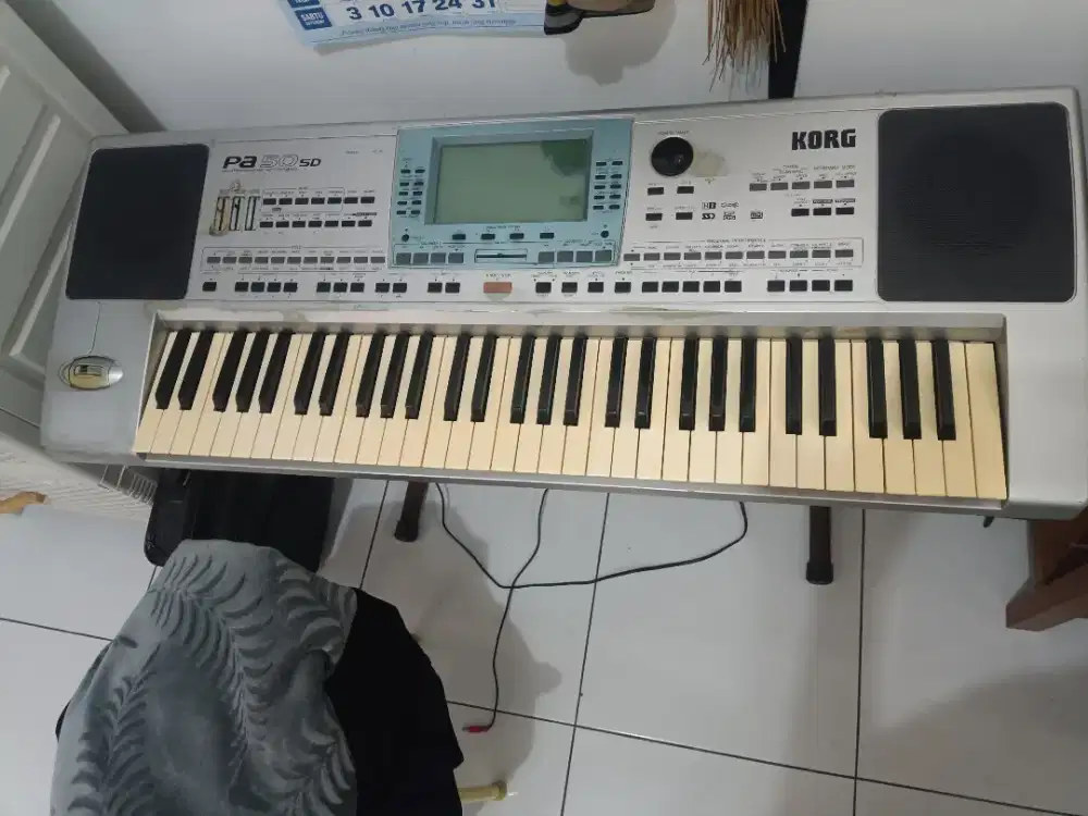 Korg PA50SD legend normal aman semua