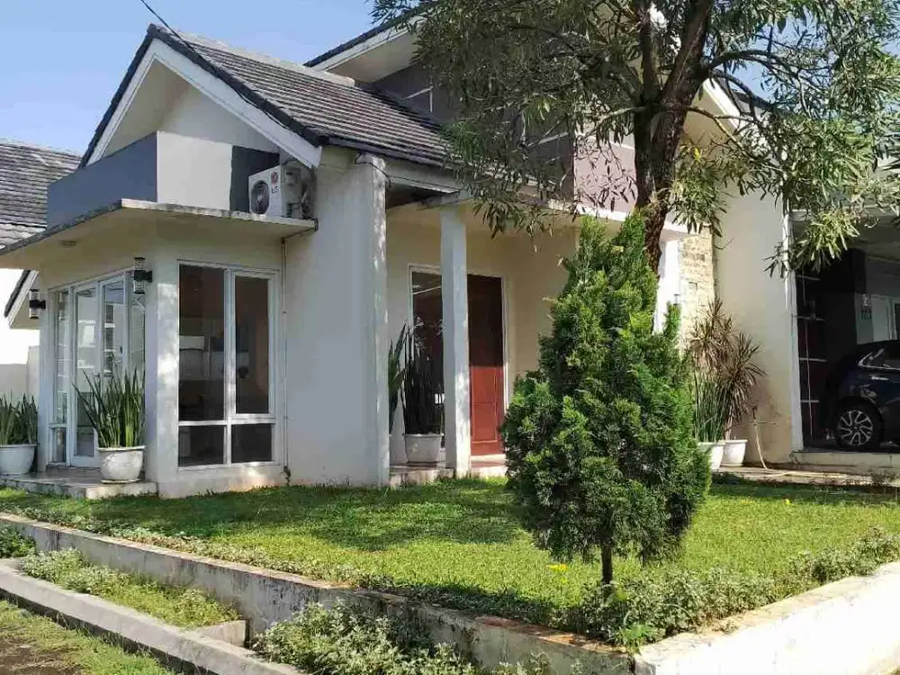 dijual rumah dalam perumahan posisi hook tanah lebih luas bisa KPR