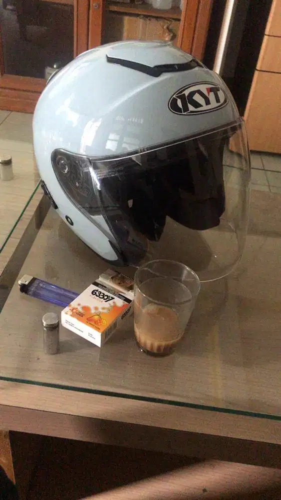 Helm kyt kyoto mulus uk M