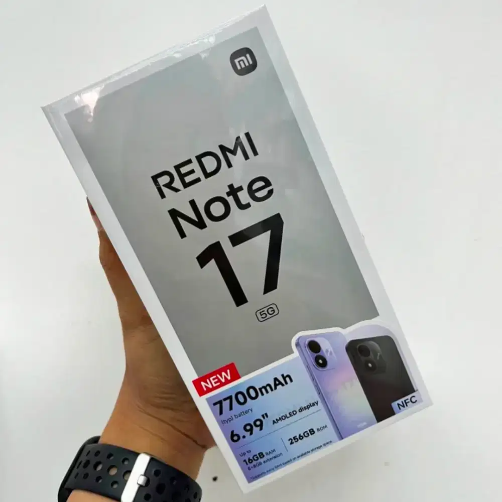 Xiaomi Redmi Note 17 5G 6/128 8/256 Gb New Murah Garansi Resmi 1 Tahun