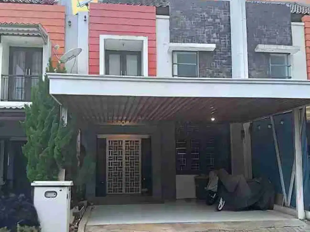 Dijual cepat rumah minimalis strategis siap huni di raffles hills cibubur