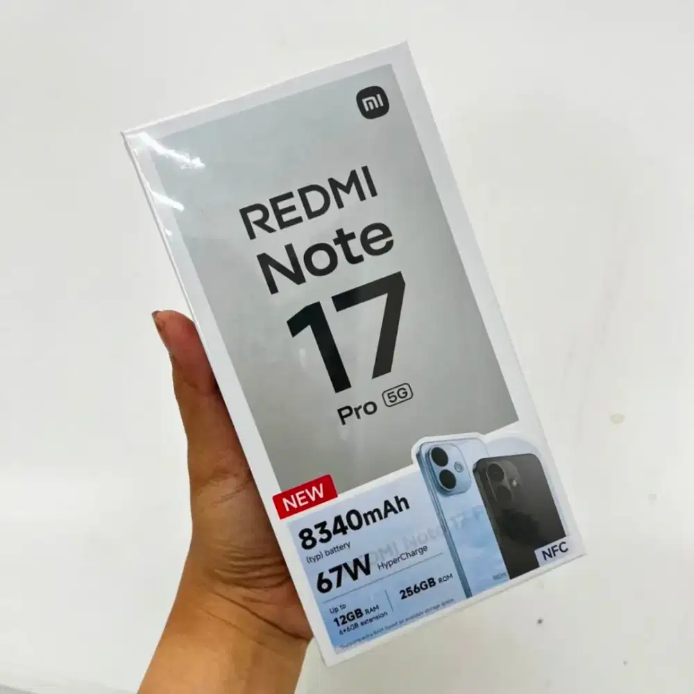 Xiaomi Redmi Note 17 Pro 5G 8/256 8/512 Gb New Garansi Resmi 1 Tahun