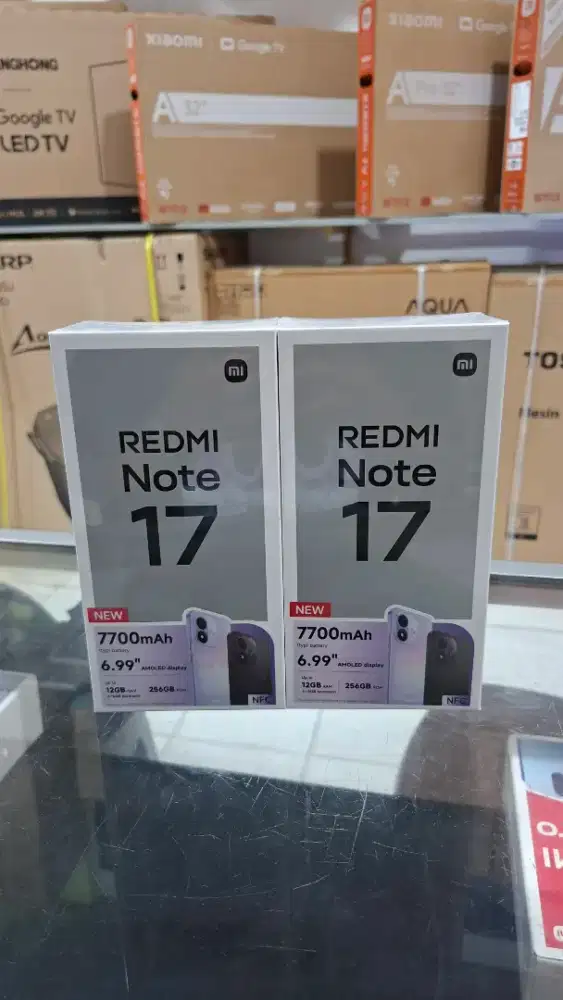 XIAOMI REDMI NOTE 17 6/256GB RESMI SEGEL