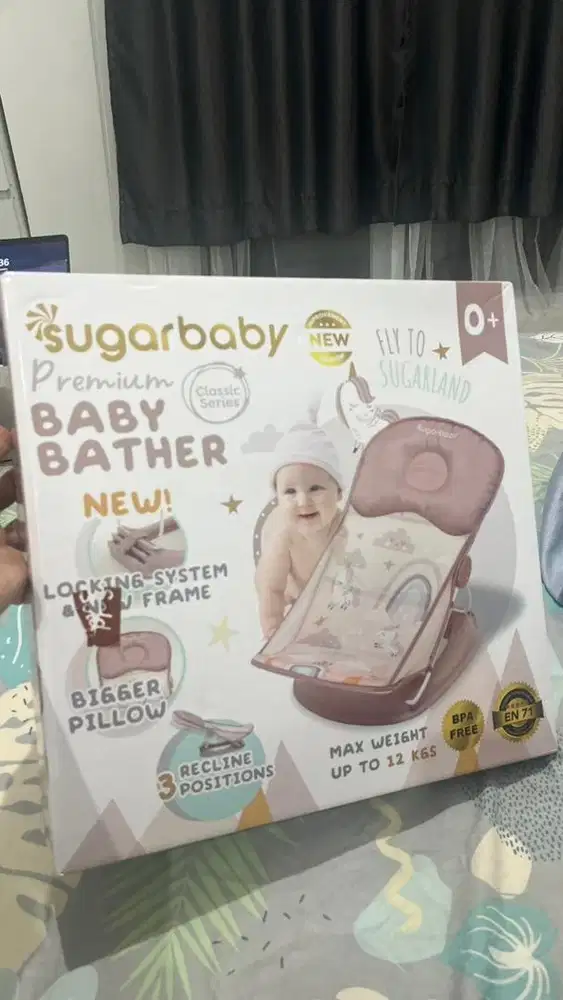 Baby bather warna pink