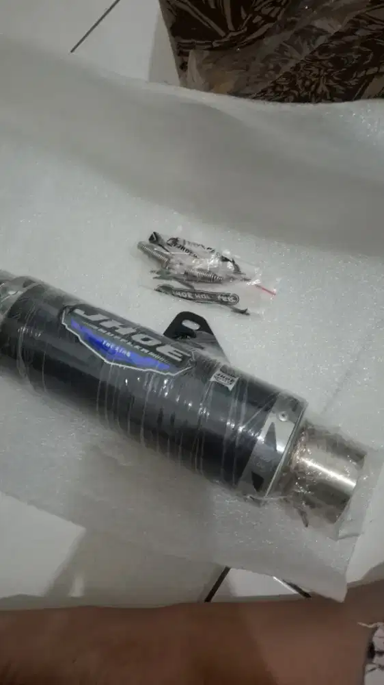 Silincer knalpot racing type short RL by jhoe muffler original