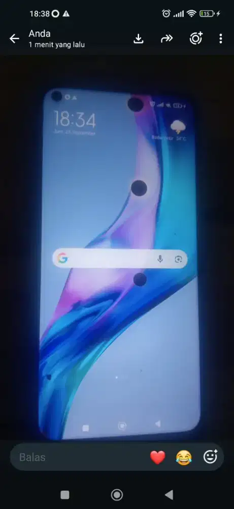 Jual redmi not 9 pro .ram 6