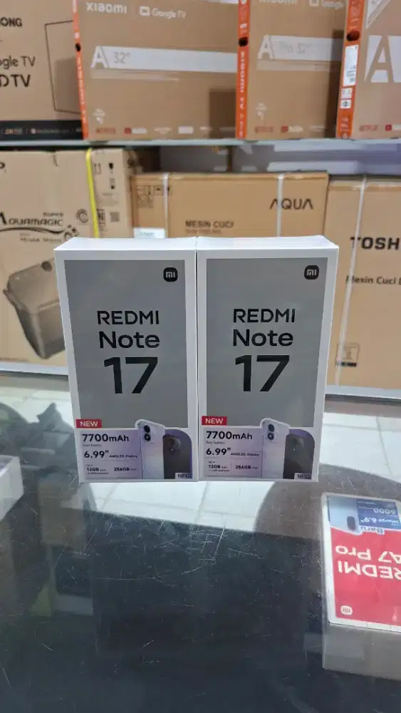 XIAOMI REDMI NOTE 17 6/256GB RESMI SEGEL