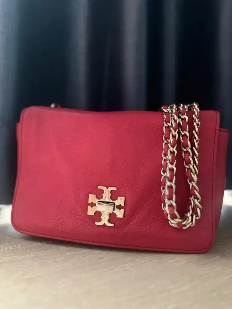 Tory Burch Red GHW