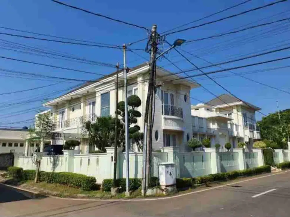 Rumah mewah exlusive + kolam renang di pondok bambu,kavling AL duren sawit