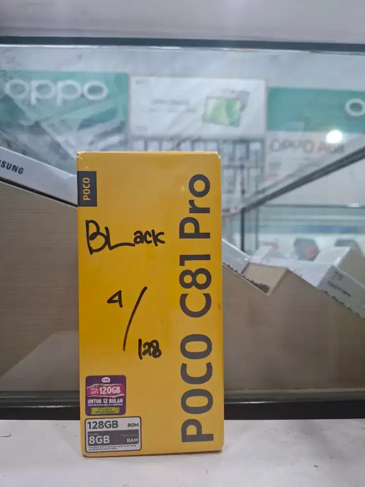 POCO C81 PRO 4/128 NEW MURAH GARANSI RESMI