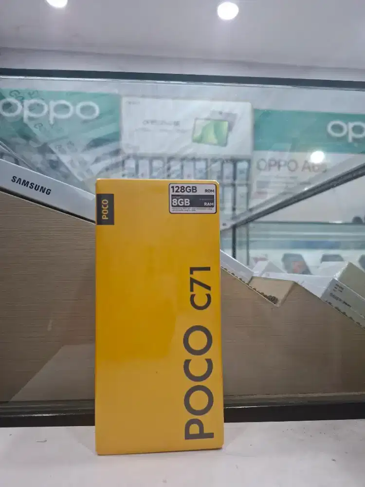 POCO C71 4/128 NEW MURAH GARANSI RESMI