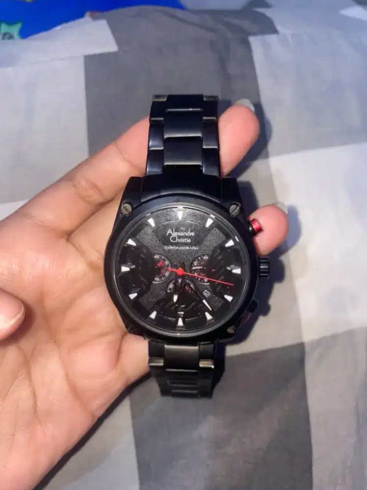 Jam tangan pria Alexandre Christie Original