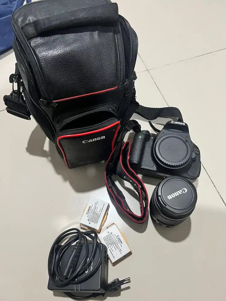 Canon eos 600D kondisi normal