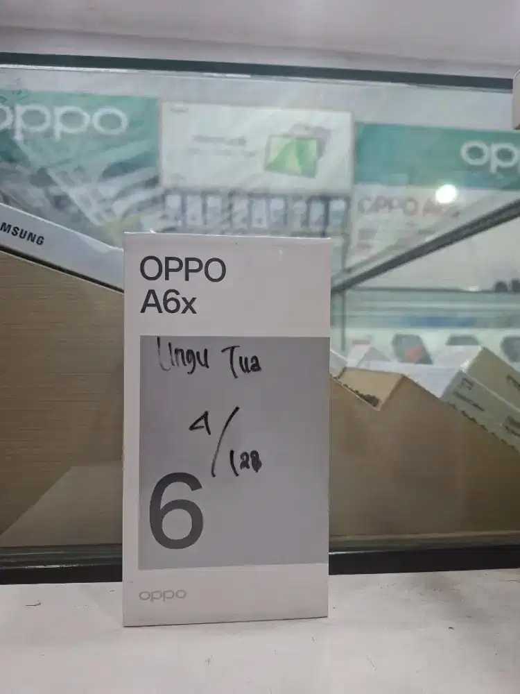 OPPO A6X 4/128 NEW MURAH GARANSI RESMI
