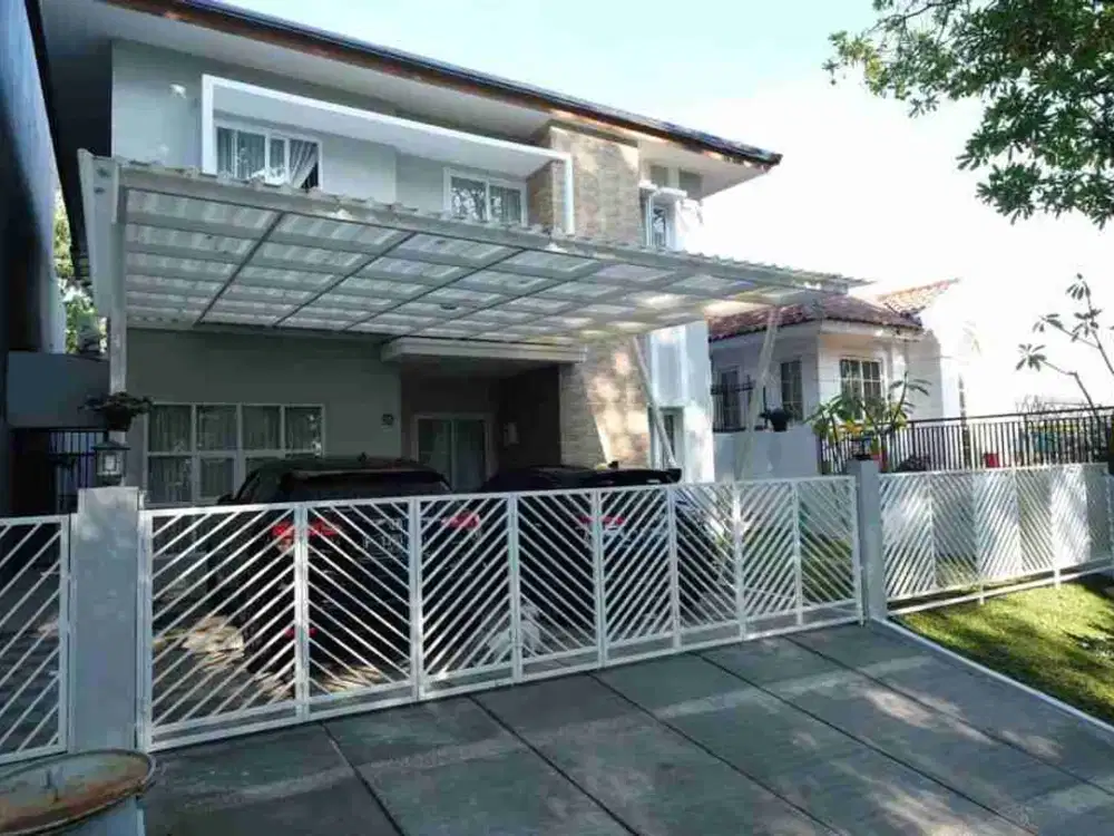disewakan pertahun rumah furly furnished dan kolam renang