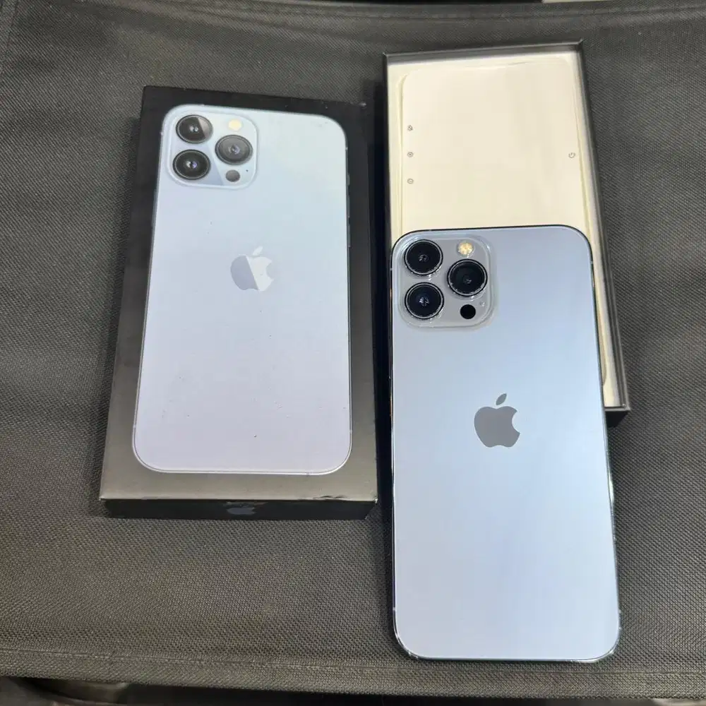 iphone 13 promax ibox 128  fullset original fungsional normal