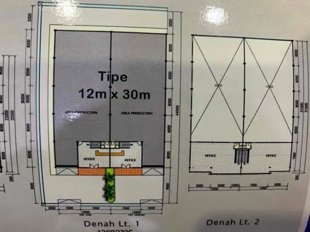 Disewakan 3 Gudang Gandeng  Tanjung Uncang