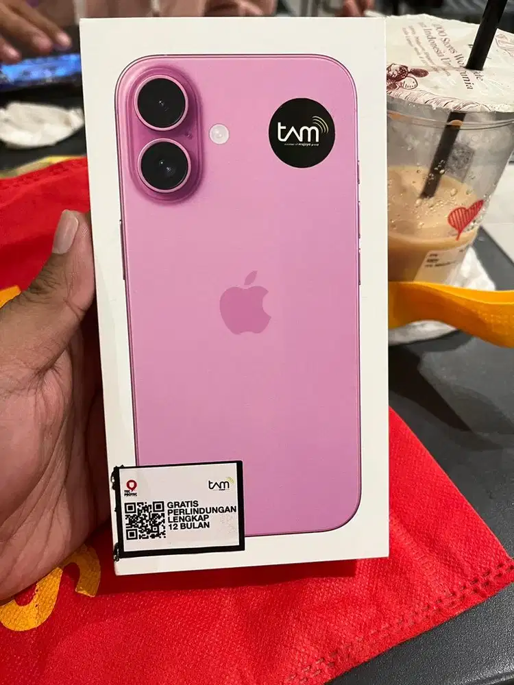 iPhone 16 Pink 128gb NEW SEGEL IBOX