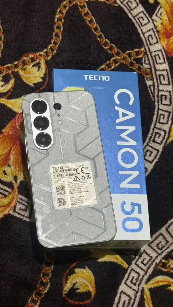 tecno camon 50 8/128 mulus lengkap