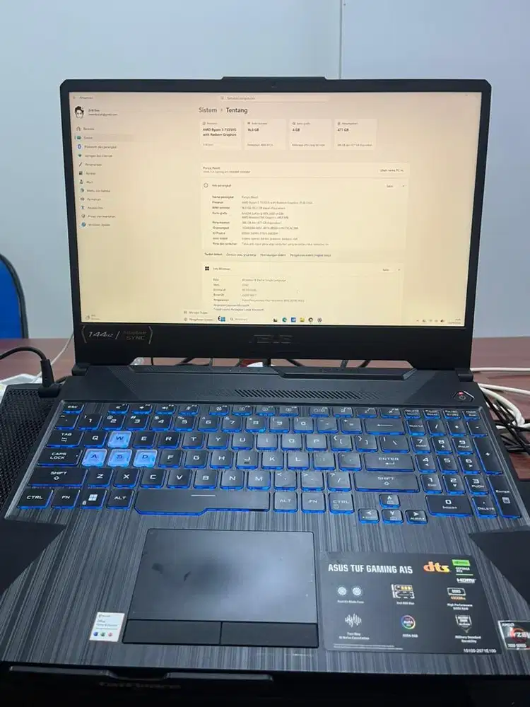Asus Tuf gaming A15